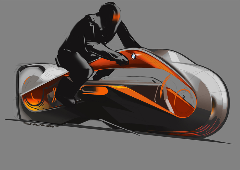 Illustration for article titled How Realistic Is BMW's Motorcycle From 2116? An Explainer